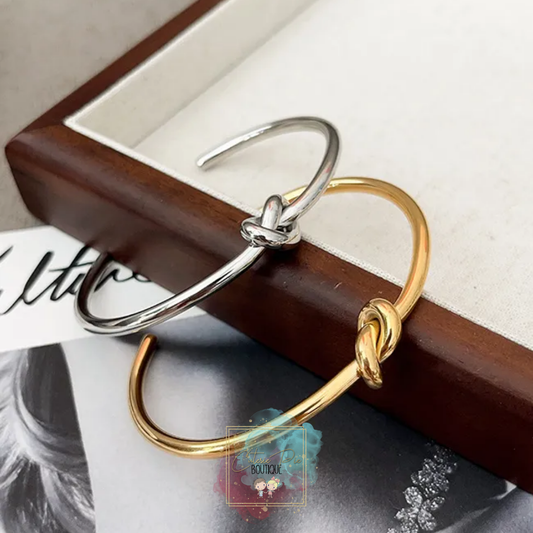STAINLESS JEWELRY - Knot Cuff / Bracelet
