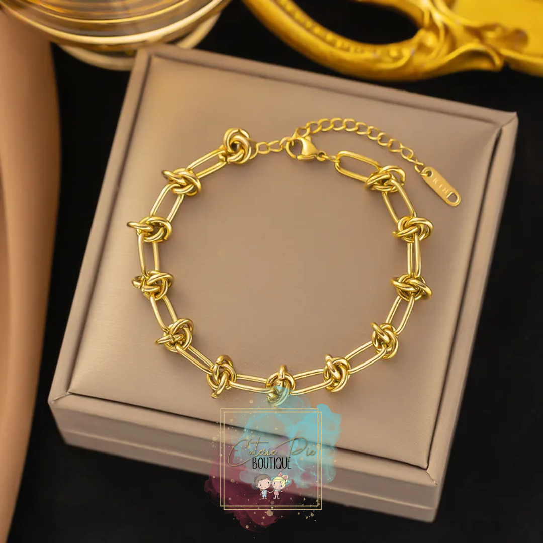 STAINLESS JEWELRY - Barbed Link Necklace, Bracelet or SET