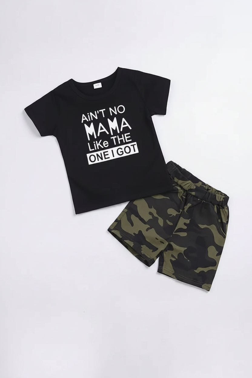 Ain’t No Mama Like the One I Got | Boys 2PC Short Set
