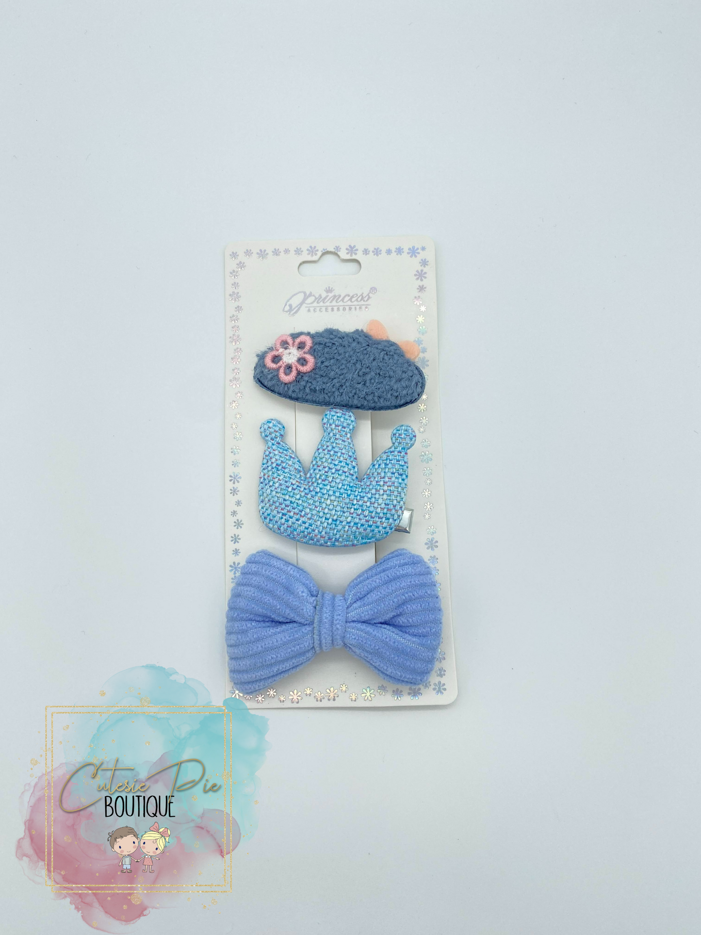 Cutesie Feltie Hair Clip 3 PACK