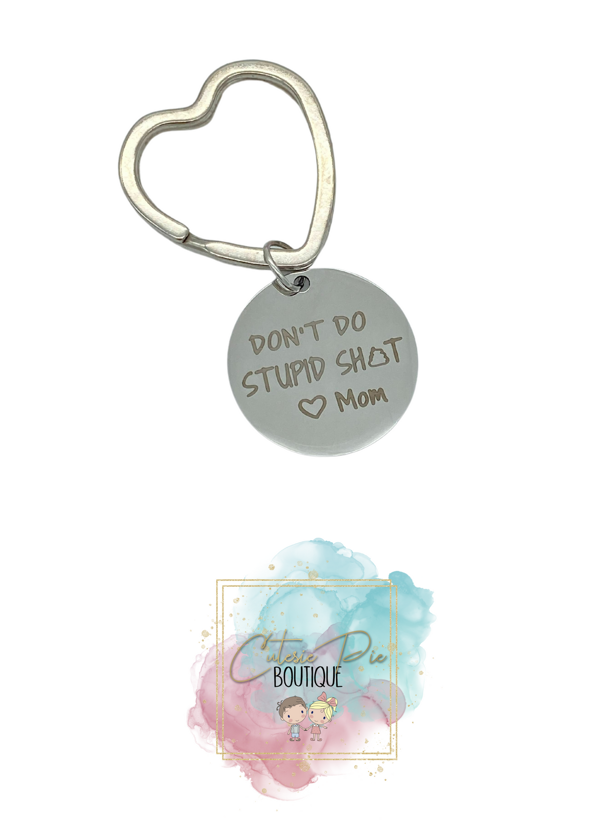 Inspirational & Funny Quote Keychain | Bag Charm & Keychain Accessory