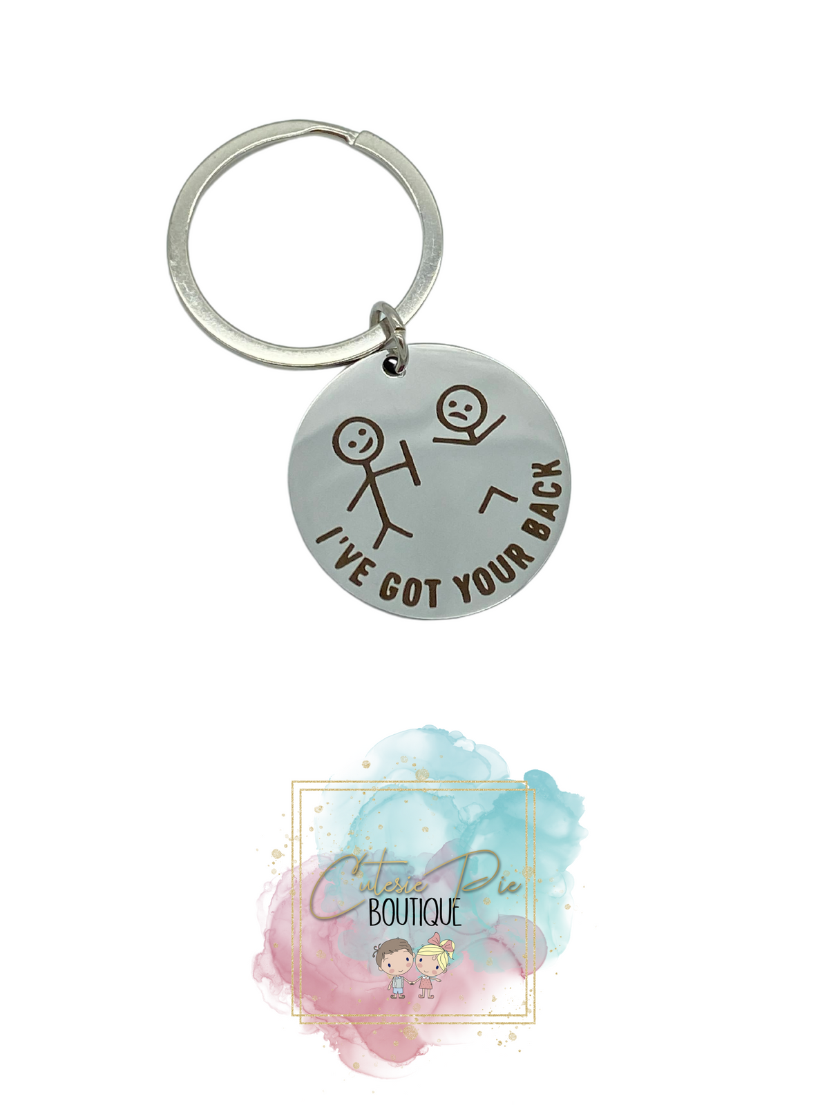 Inspirational & Funny Quote Keychain | Bag Charm & Keychain Accessory