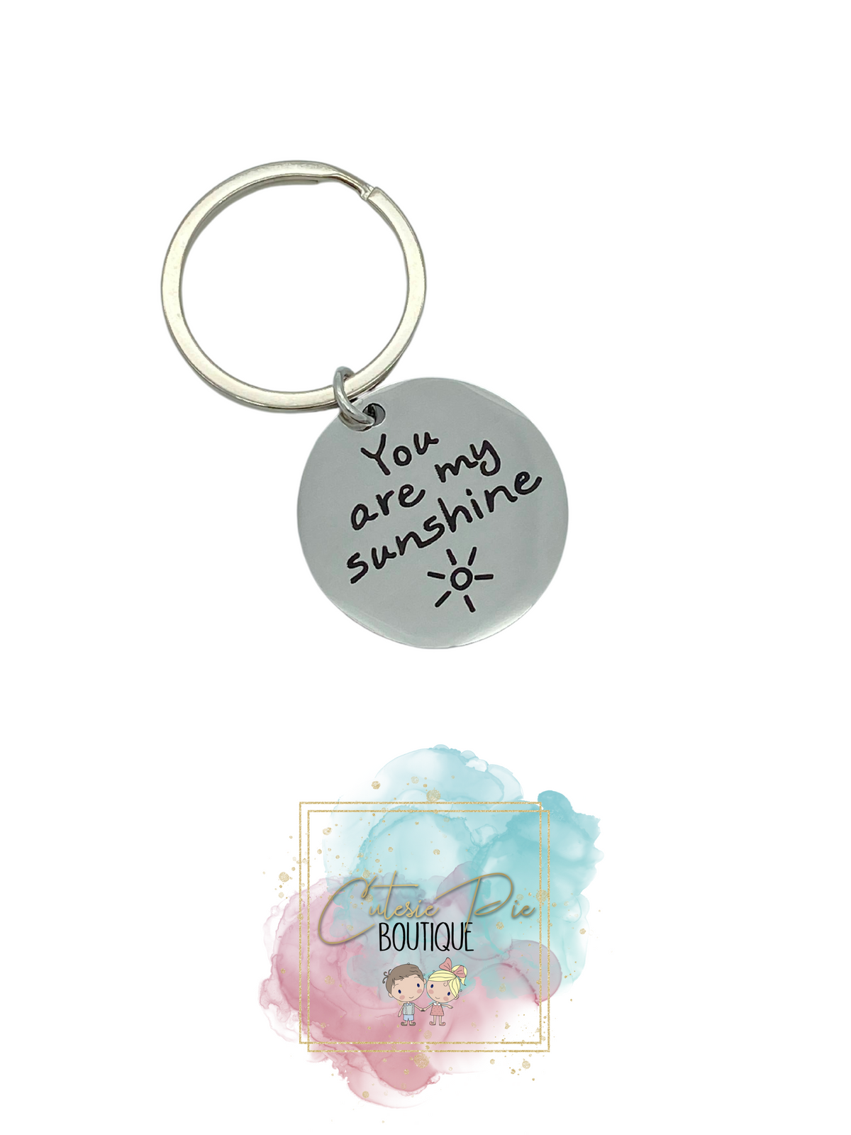Inspirational & Funny Quote Keychain | Bag Charm & Keychain Accessory