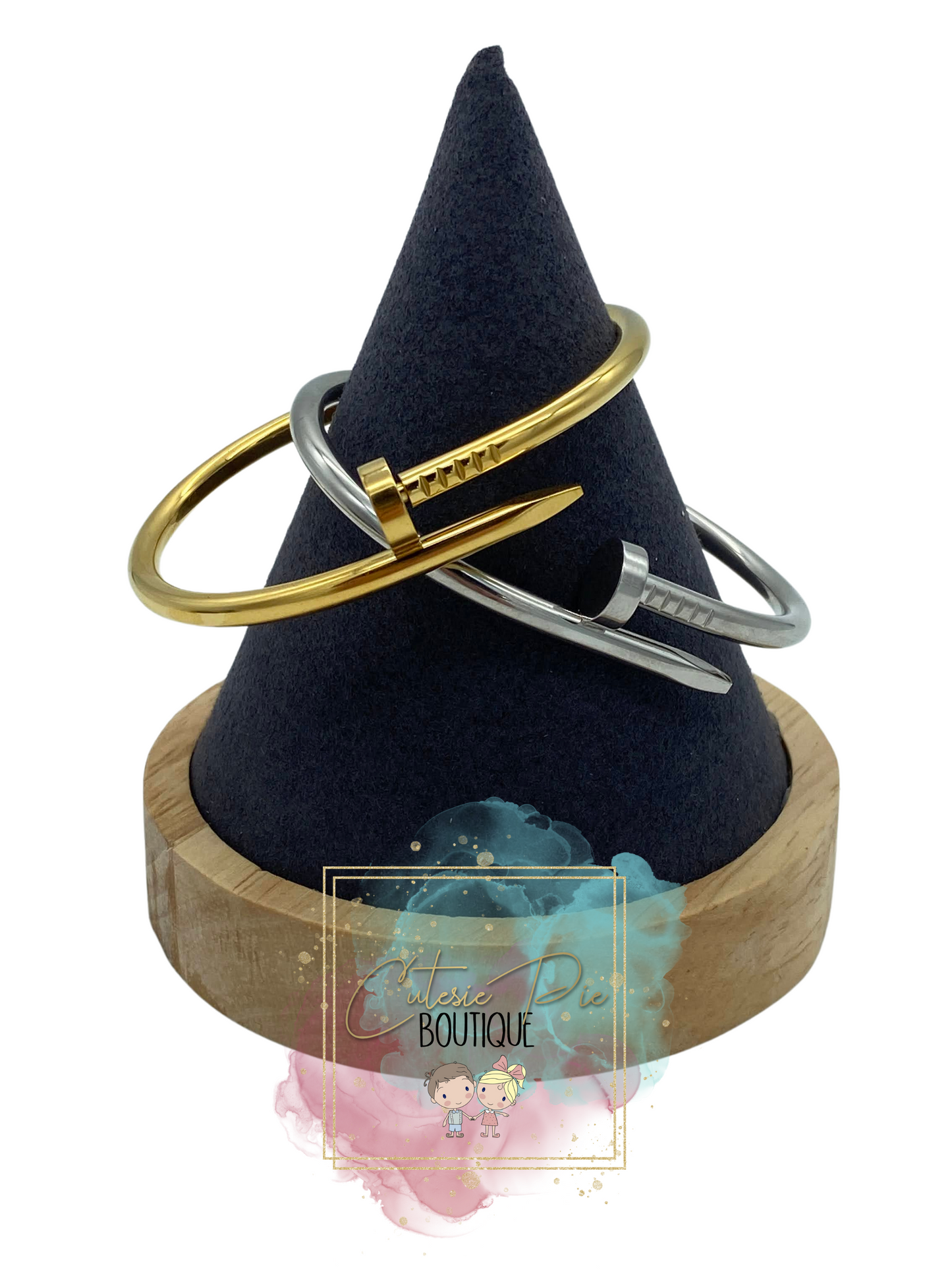 STAINLESS JEWELRY - Nail Bracelet