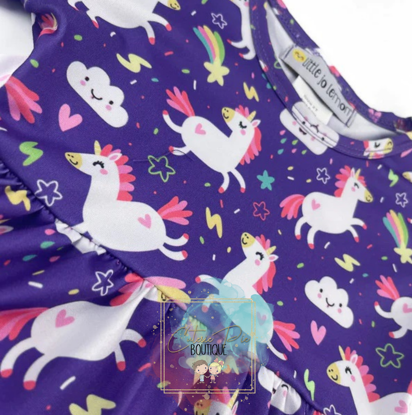 Girls Unicorn Tunic & Legging SET