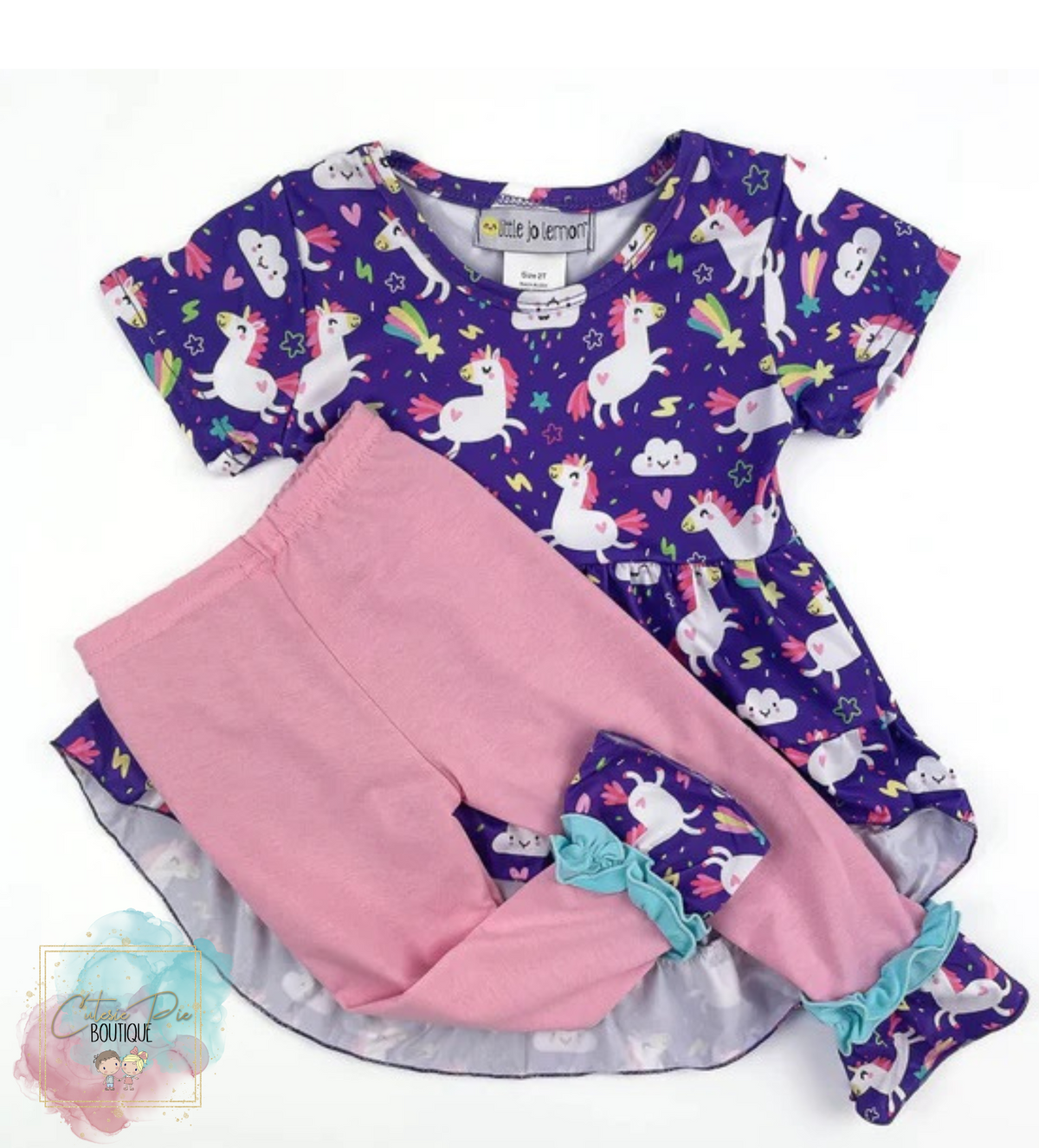 Magical Meadows | Unicorn Tunic & Legging Set