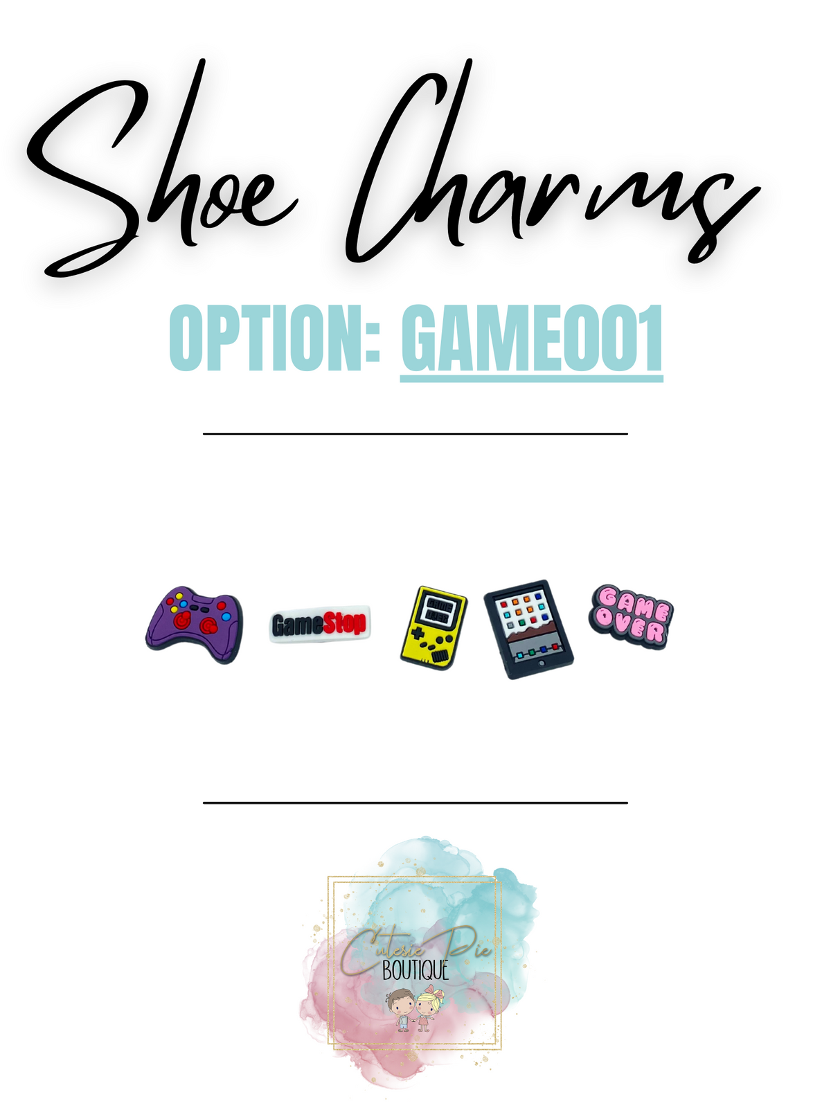 Shoe Charm Set | 5 Piece Assorted Collection