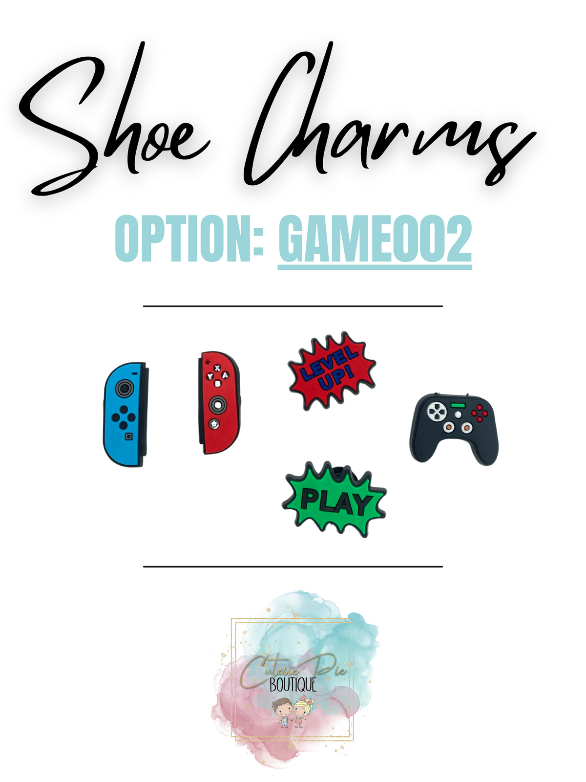 Shoe Charm Set | 5 Piece Assorted Collection