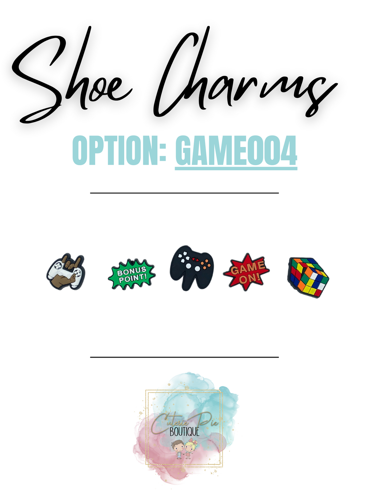Shoe Charm Set | 5 Piece Assorted Collection
