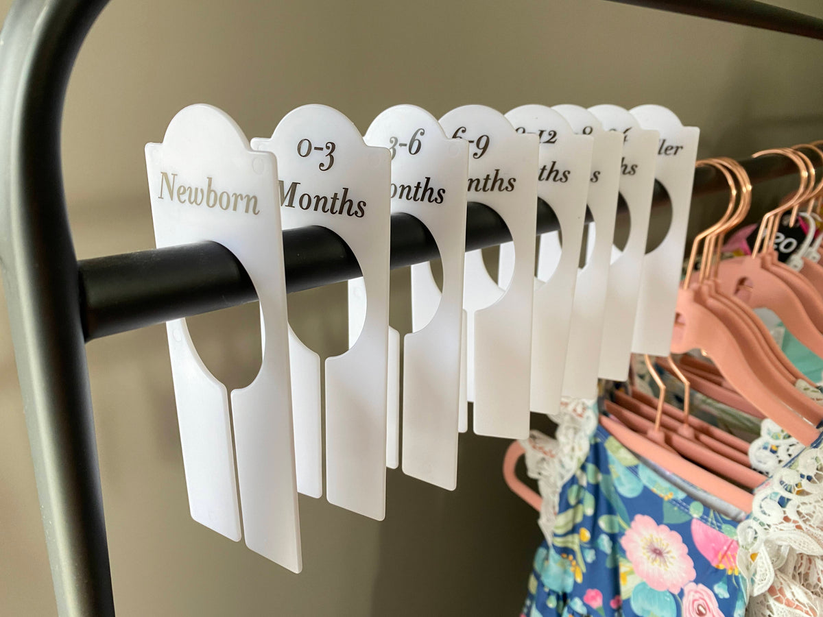 Nursery Essentials | Baby Closet Dividers (Newborn–Toddler)