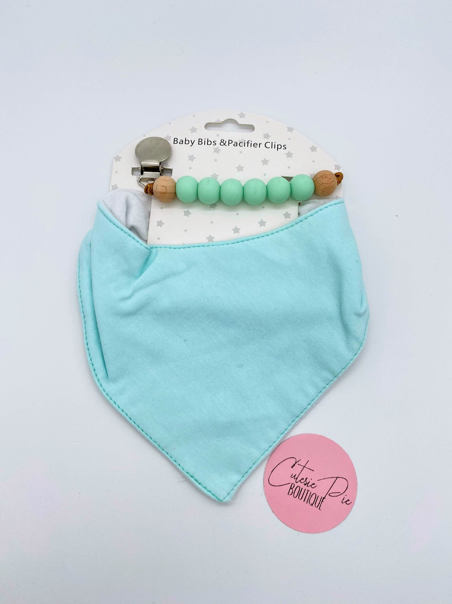 Bib & Pacifier Clip SET