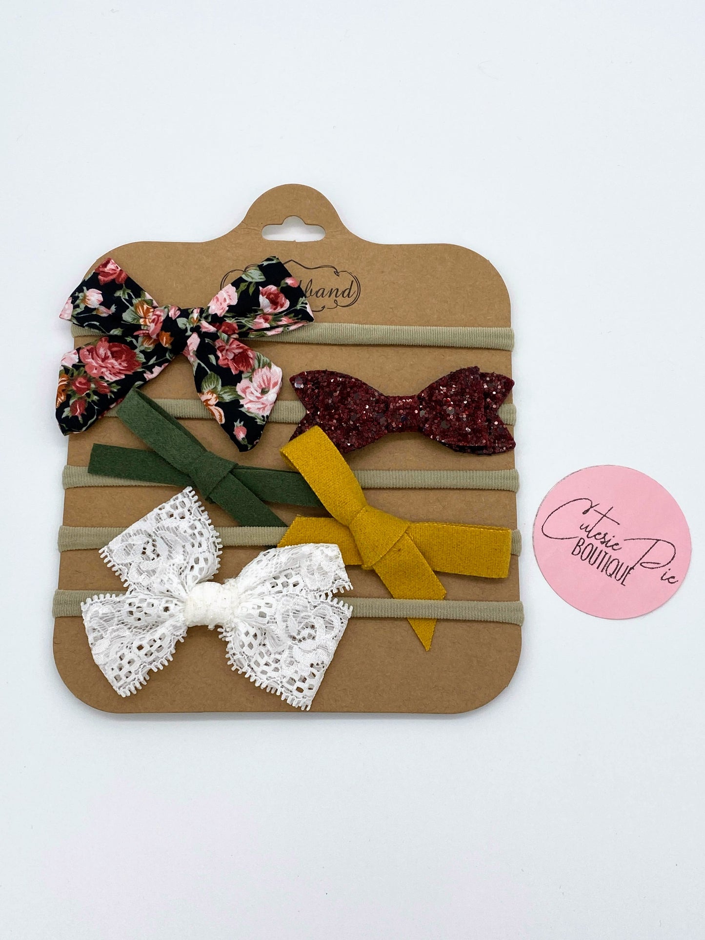 5 Pack Nylon Headband