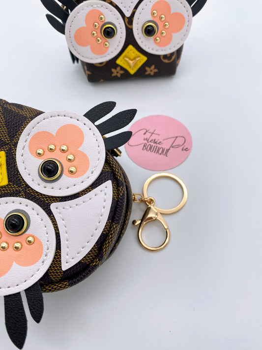Cutesie Owl Backpack Keychain