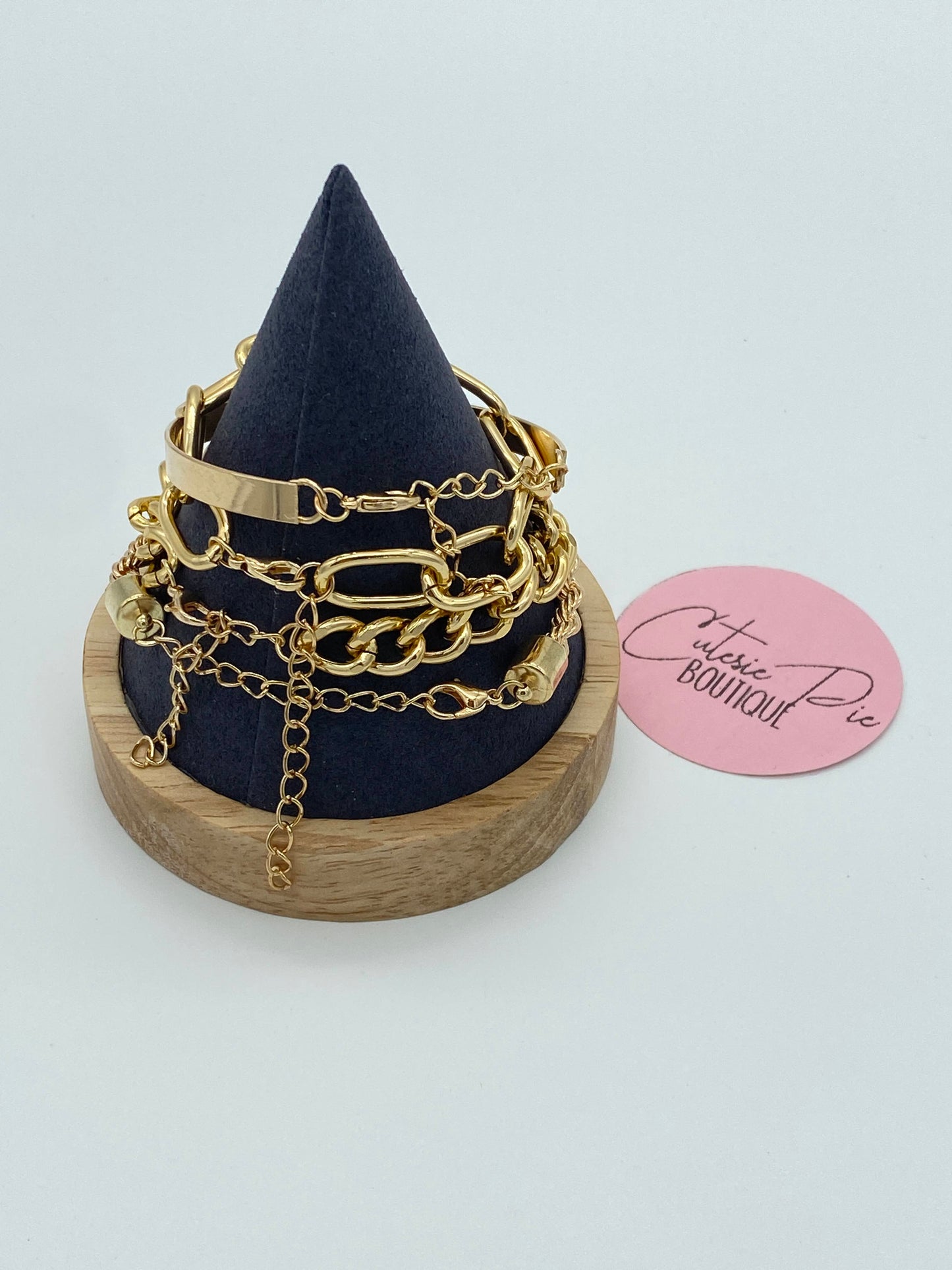 STAINLESS JEWELRY - Bracelet Stack 4PC SET