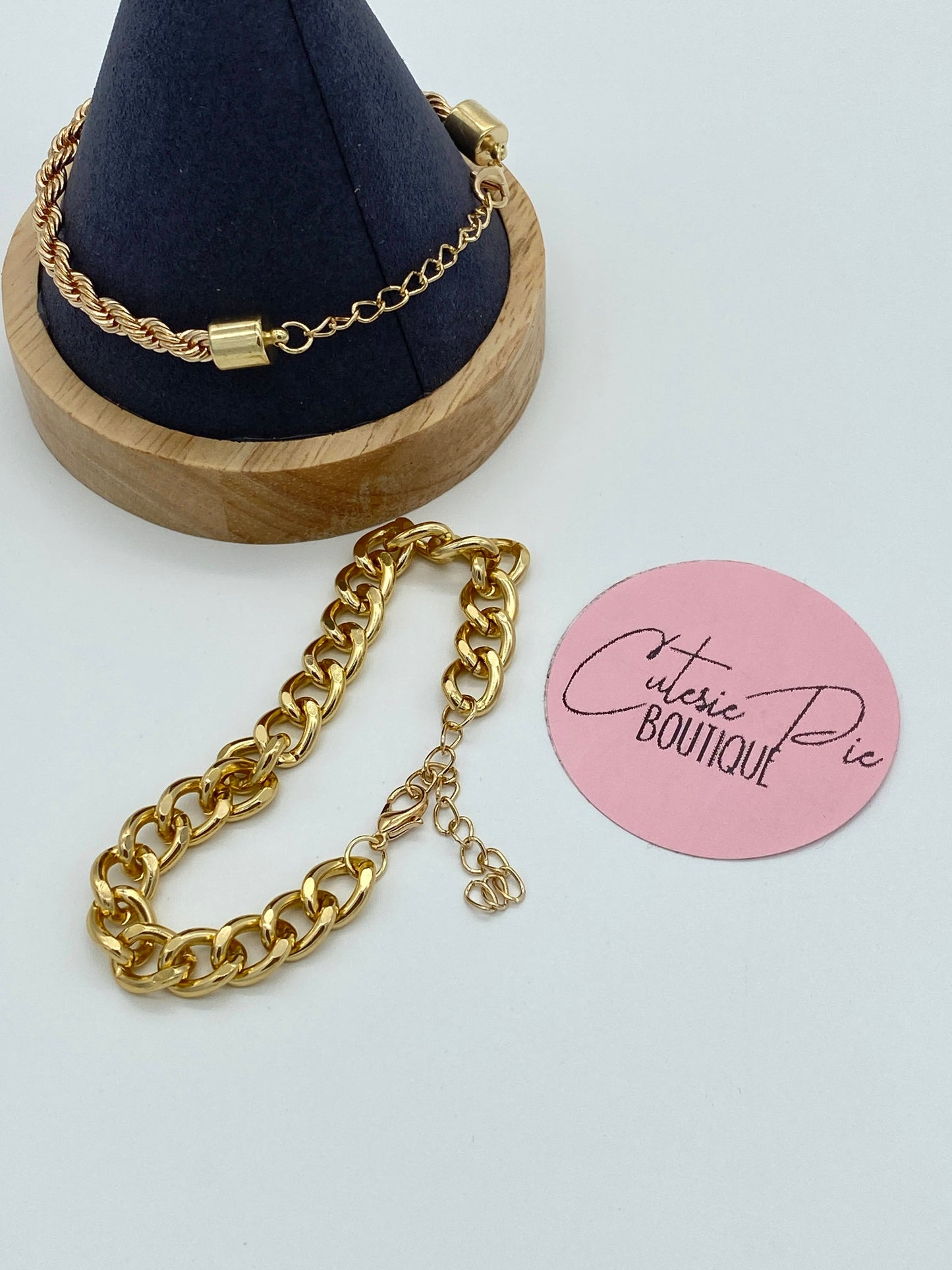 STAINLESS JEWELRY - Bracelet Stack 4PC SET