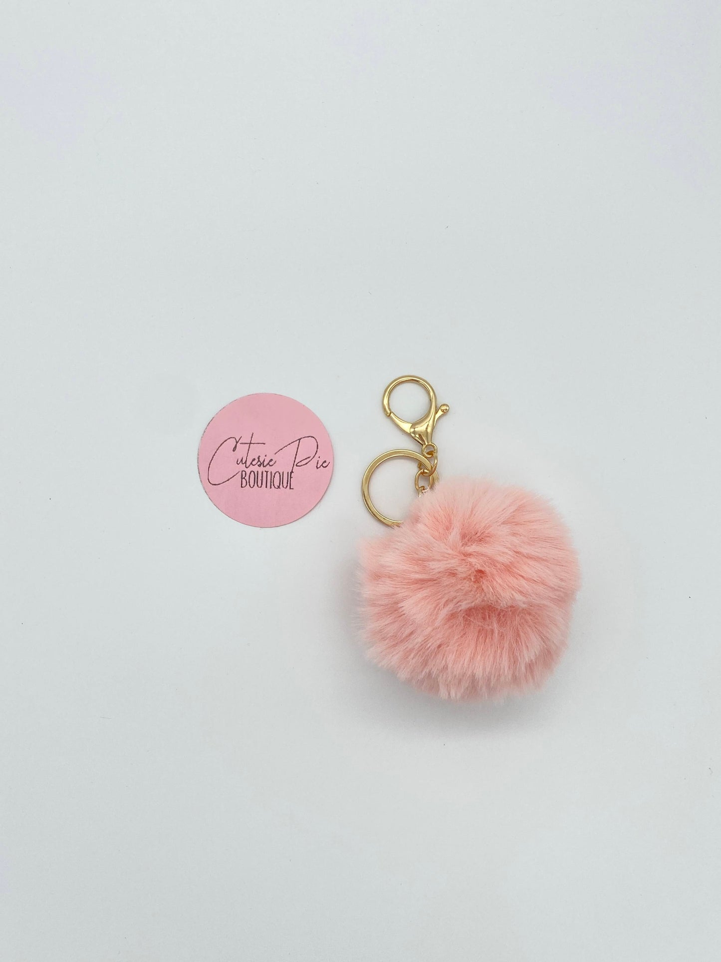 Pom Pom Keychain