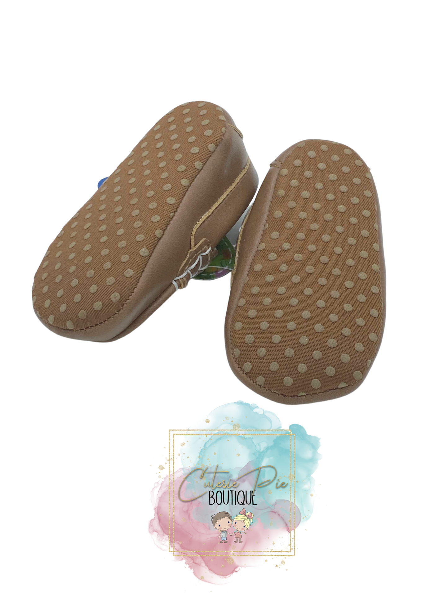 Baby Penny Loafer Shoes { Brown }