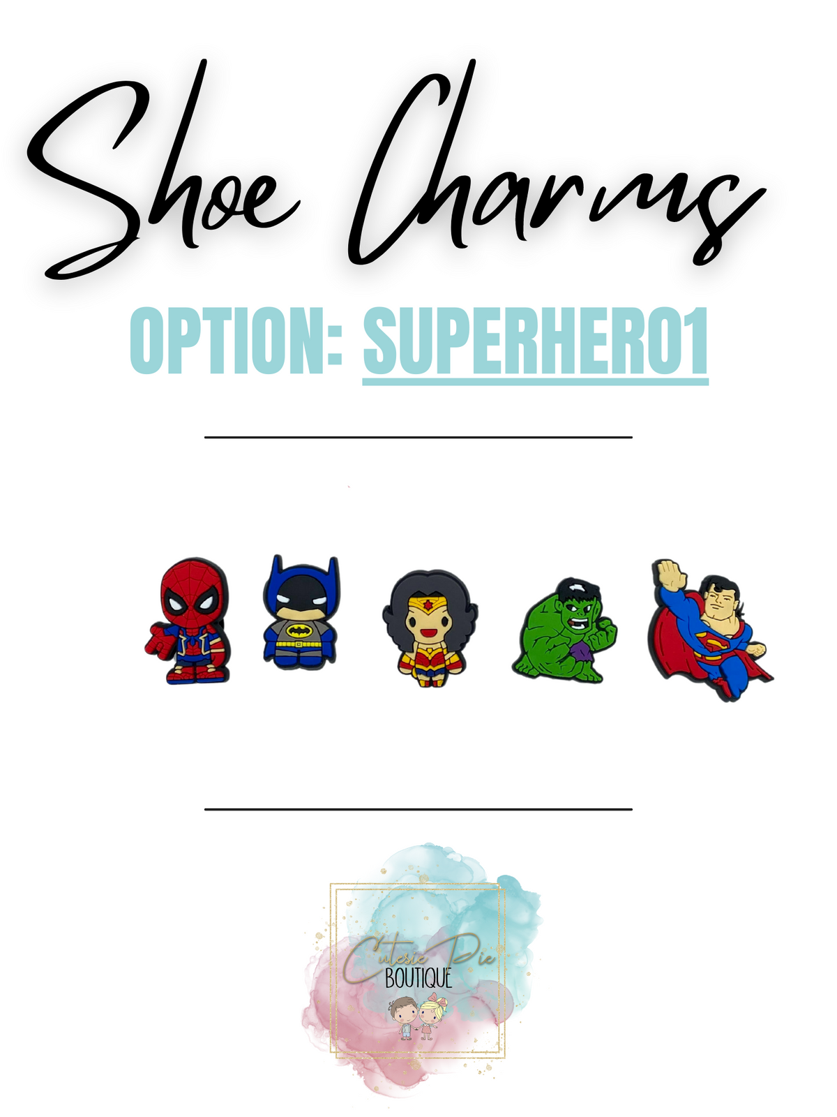 Shoe Charm Set | 5 Piece Assorted Collection