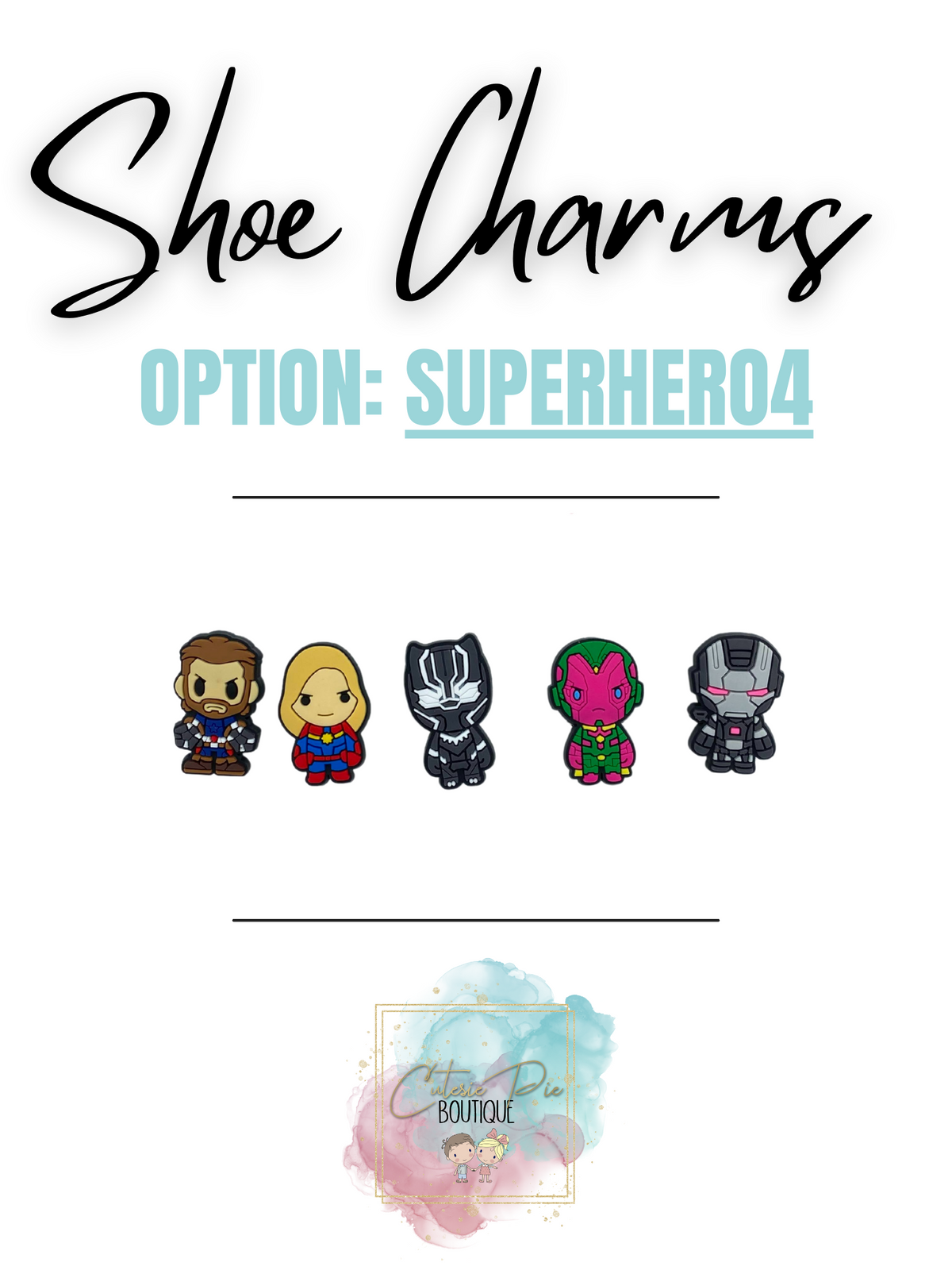 Shoe Charm Set | 5 Piece Assorted Collection