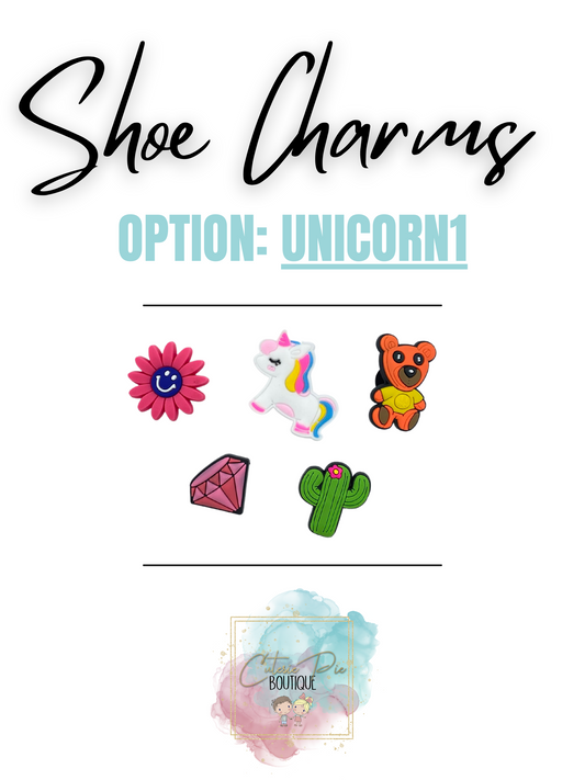 Shoe Charms - set of 5