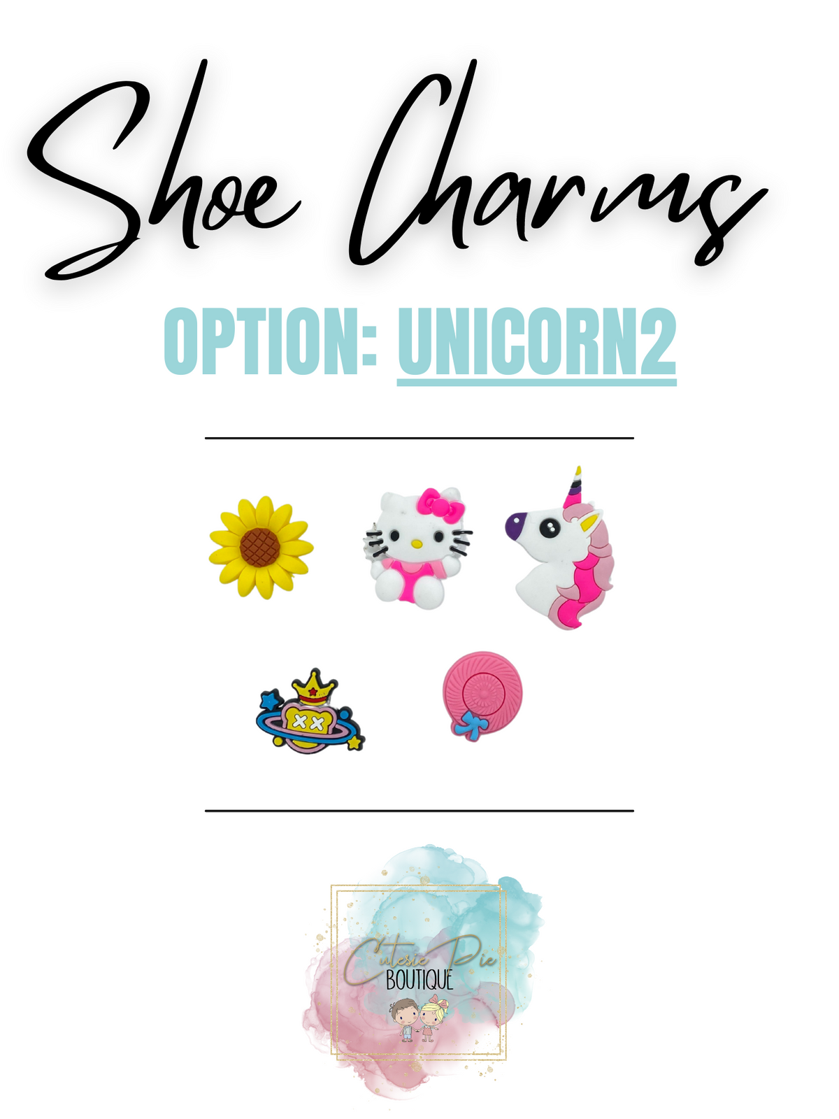 Shoe Charm Set | 5 Piece Assorted Collection