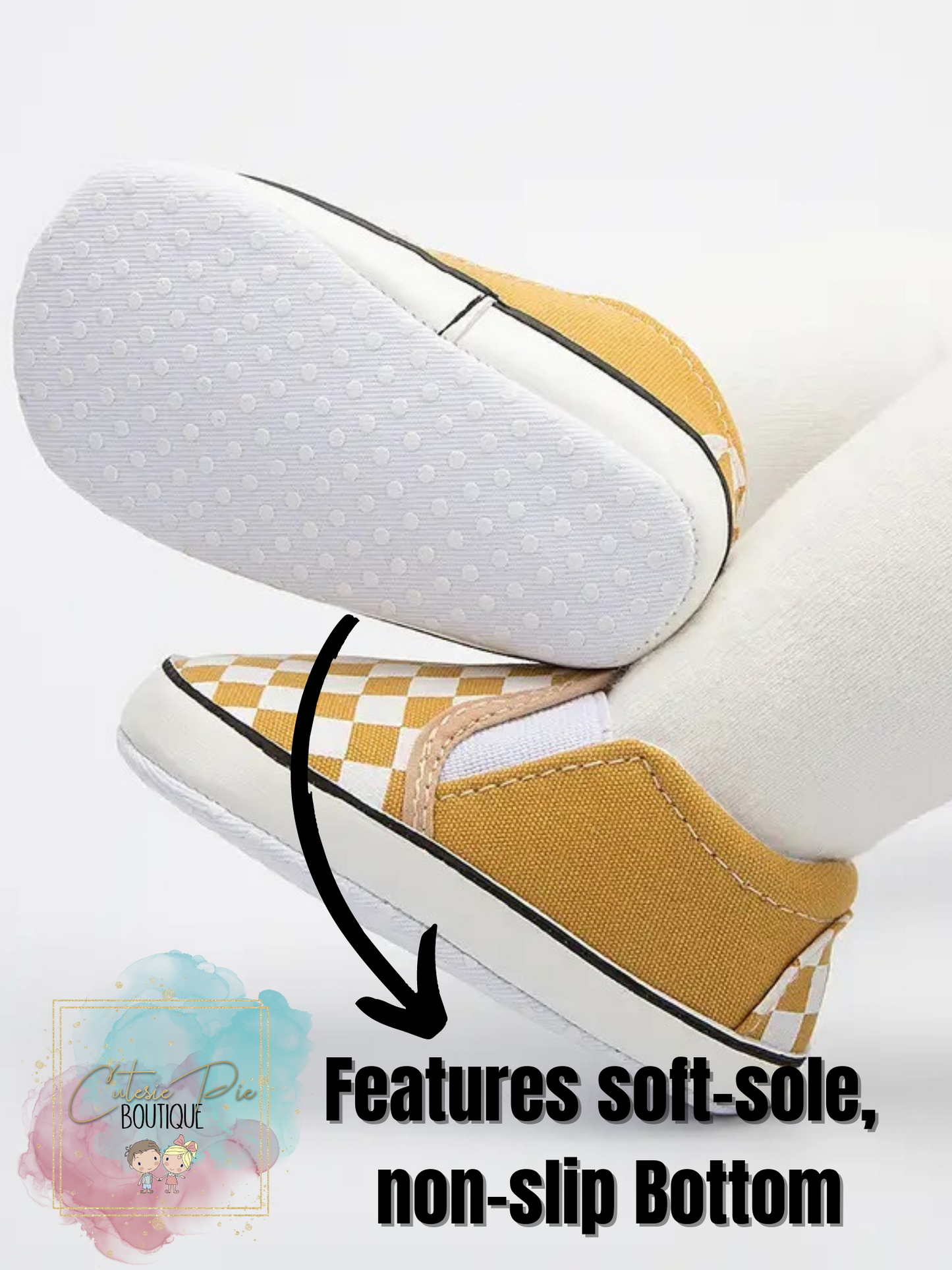 Baby Checkered Canvas Shoe