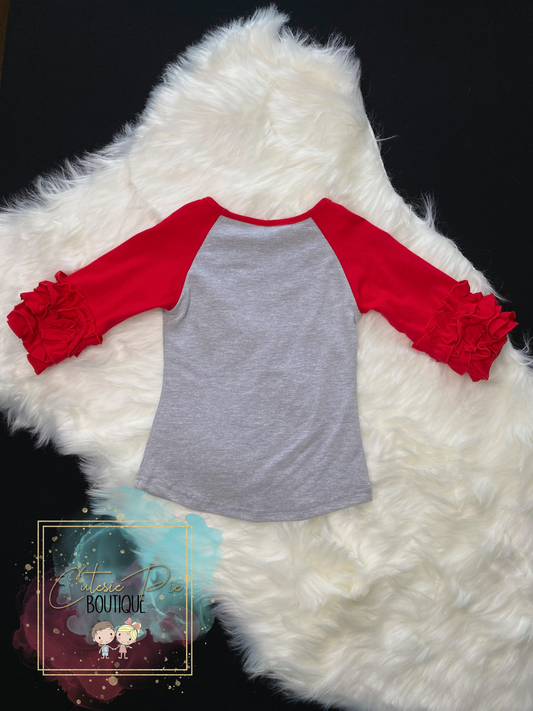 Girls YouTube Raglan Sleeve Top