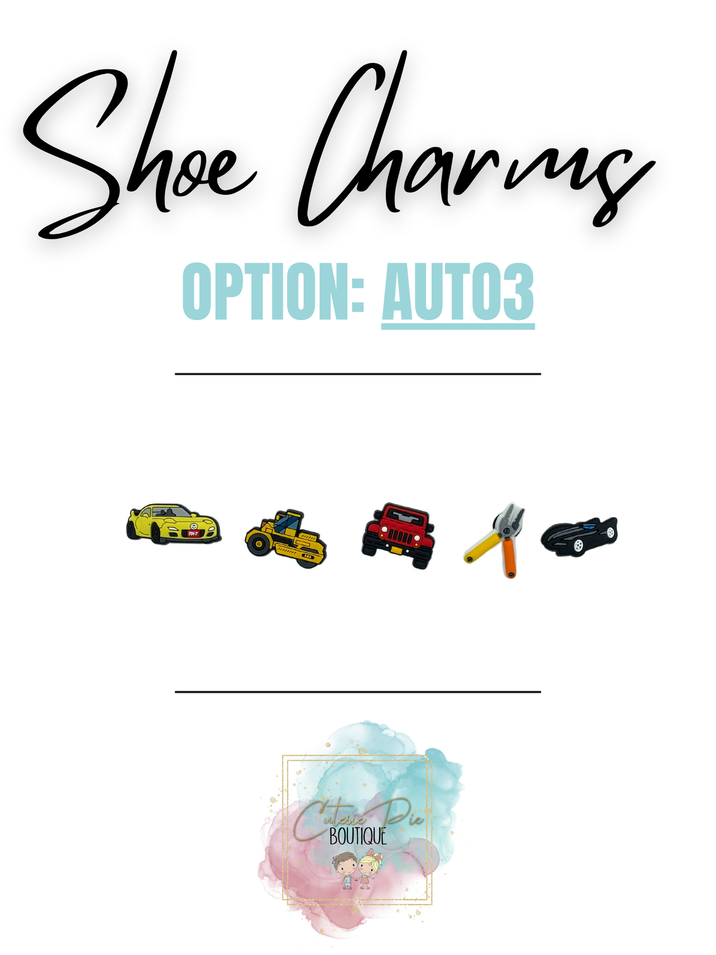 Shoe Charms - set of 5