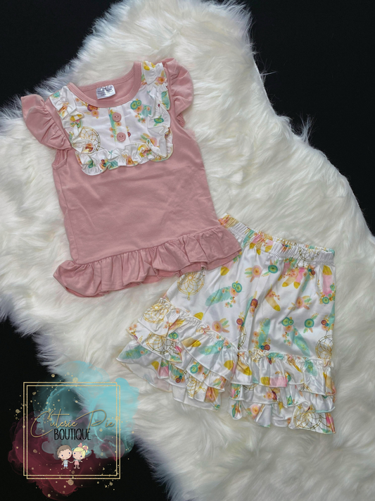 Girls Dreamy Ruffle 2PC SET