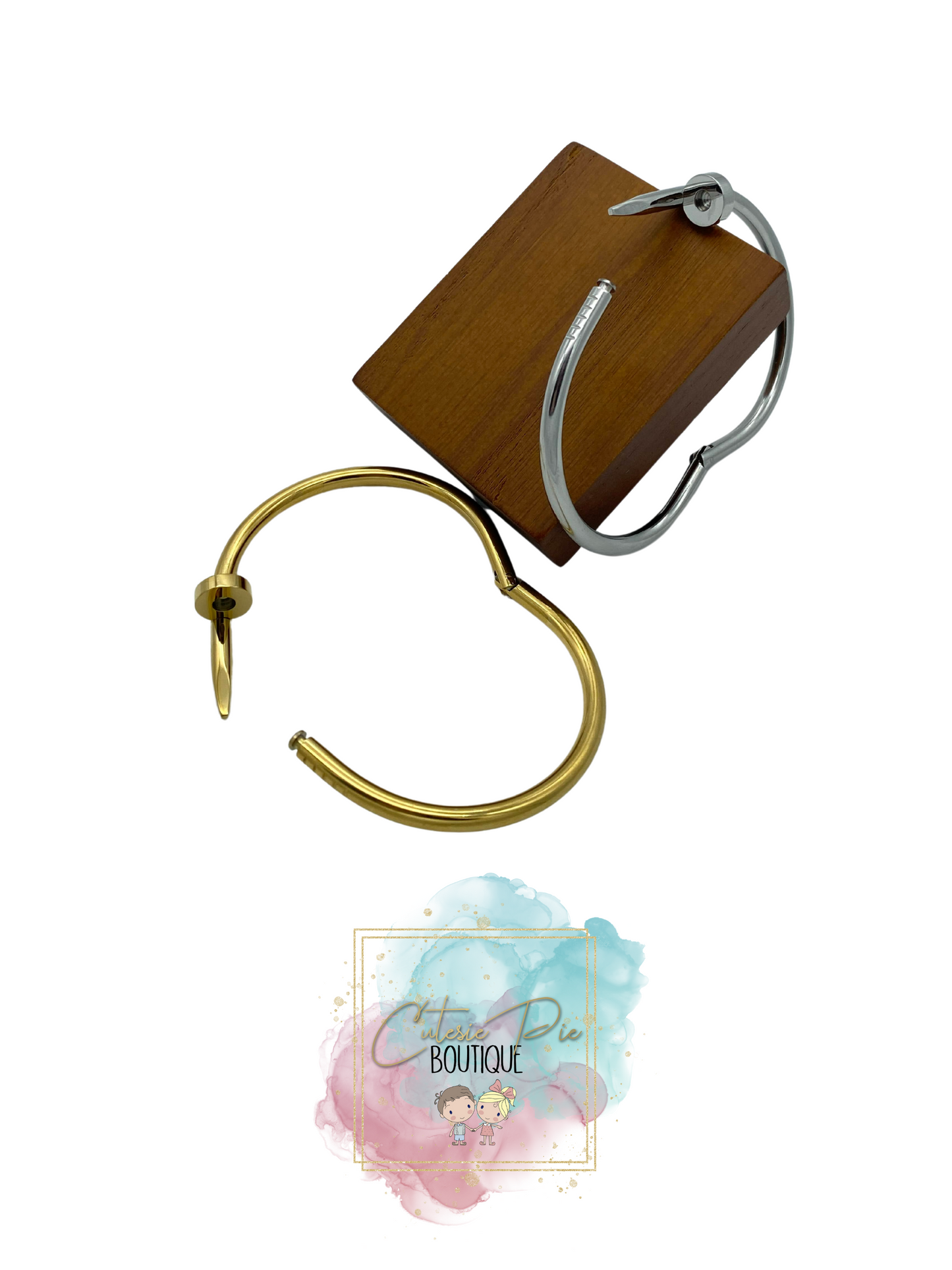 STAINLESS JEWELRY - Nail Bracelet