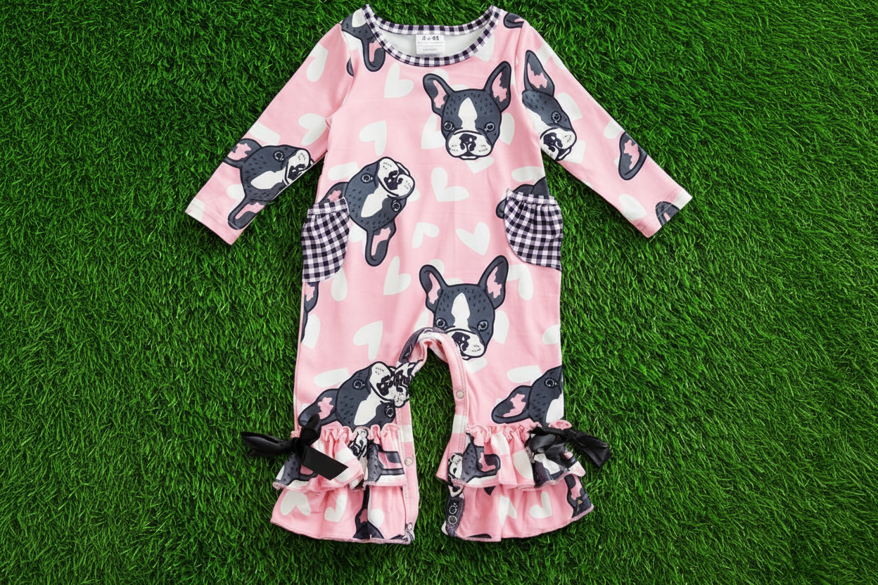 Puppy Love | Pocket Romper