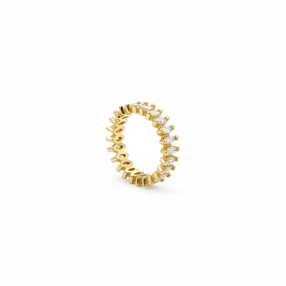 Cutesie Marquise Eternity Ring | 5MM | 18K Gold Filled