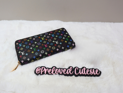 Louis Vuitton | Zippy Wallet | Monogram Multicolore | Black