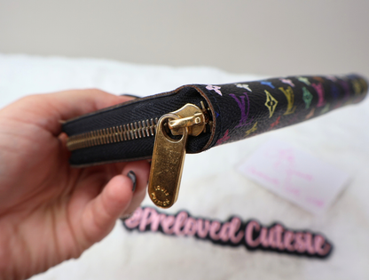 Louis Vuitton | Zippy Wallet | Monogram Multicolore | Black