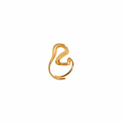 Modern Open Ring | Gold | 304 Stainless Steel