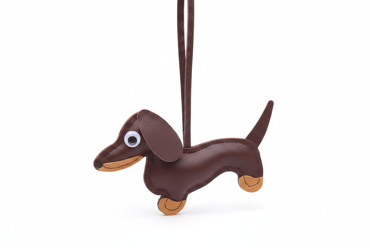 WINNIE DOG | Bag Charm & Keychain Accessory