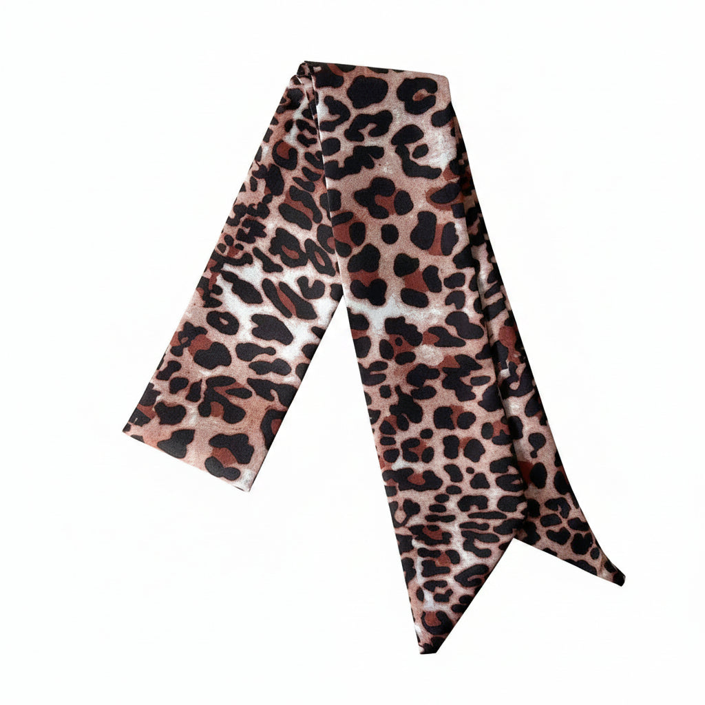 Animal Print Collection Twilly Scarf | Bandeau, Purse Handle Wrap & Bag Accessory