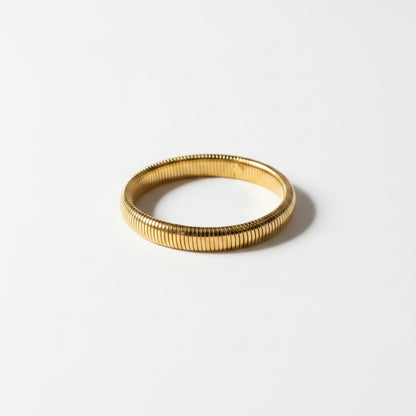 Snake Chain Bangle Bracelet | 18K Gold PVD or Steel | 304 Stainless Steel
