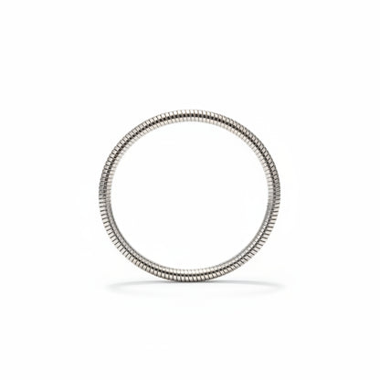 Snake Chain Bangle Bracelet | 18K Gold PVD or Steel | 304 Stainless Steel