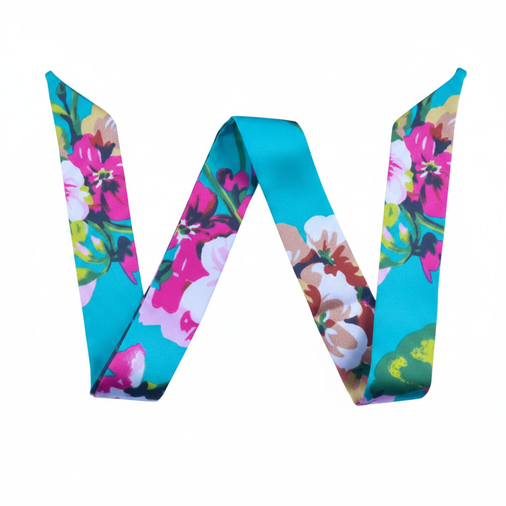 Multi-Pattern Collection Twilly Scarf | Bandeau, Purse Handle Wrap & Bag Accessory