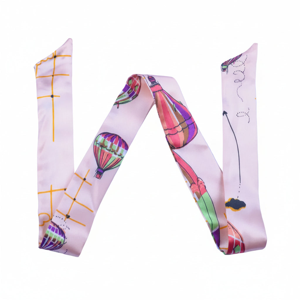 Multi-Pattern Collection Twilly Scarf | Bandeau, Purse Handle Wrap & Bag Accessory