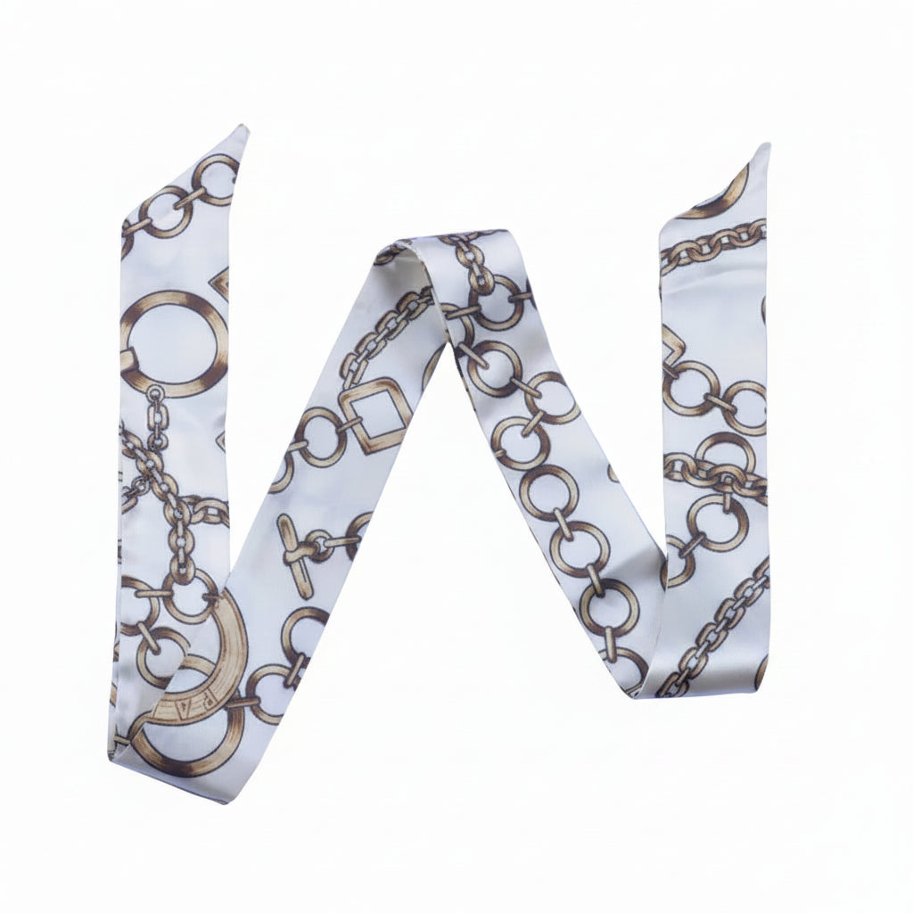 Multi-Pattern Collection Twilly Scarf | Bandeau, Purse Handle Wrap & Bag Accessory