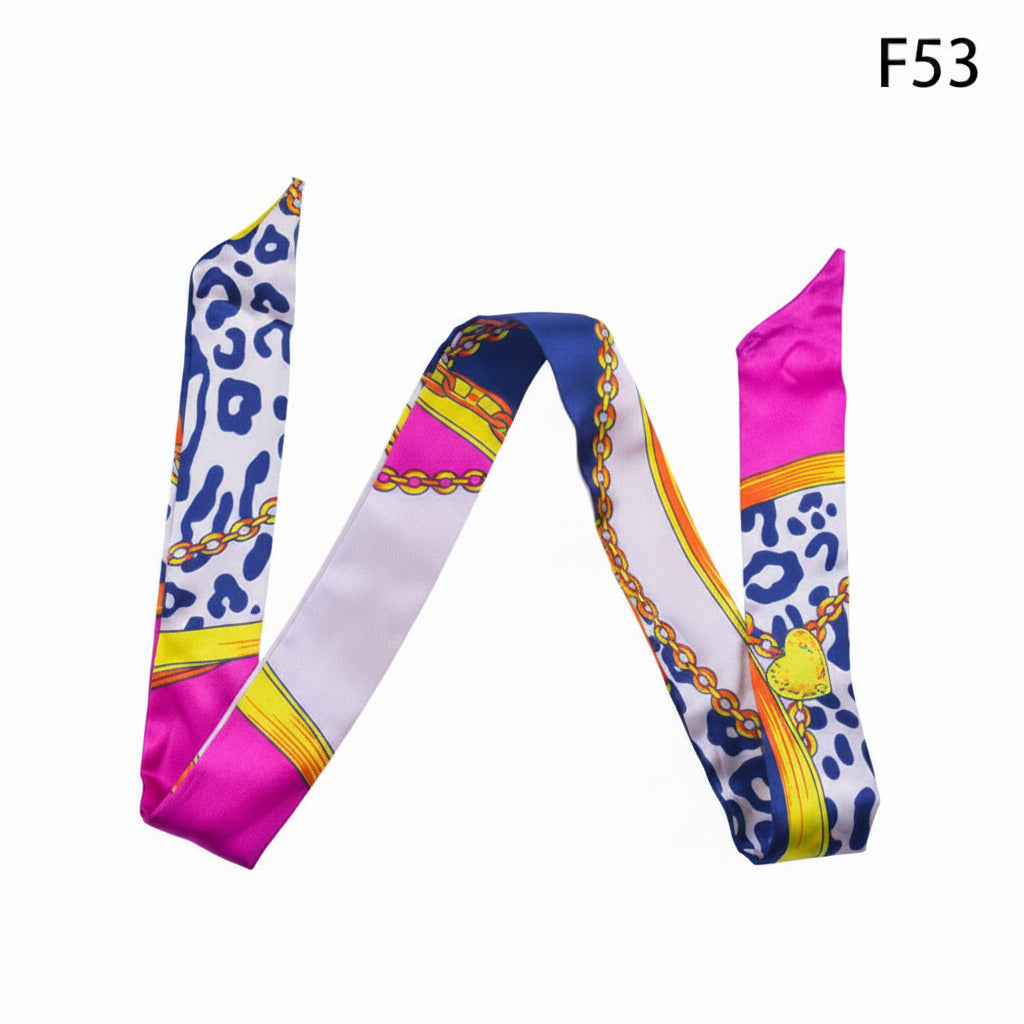 Animal Print Collection Twilly Scarf | Bandeau, Purse Handle Wrap & Bag Accessory