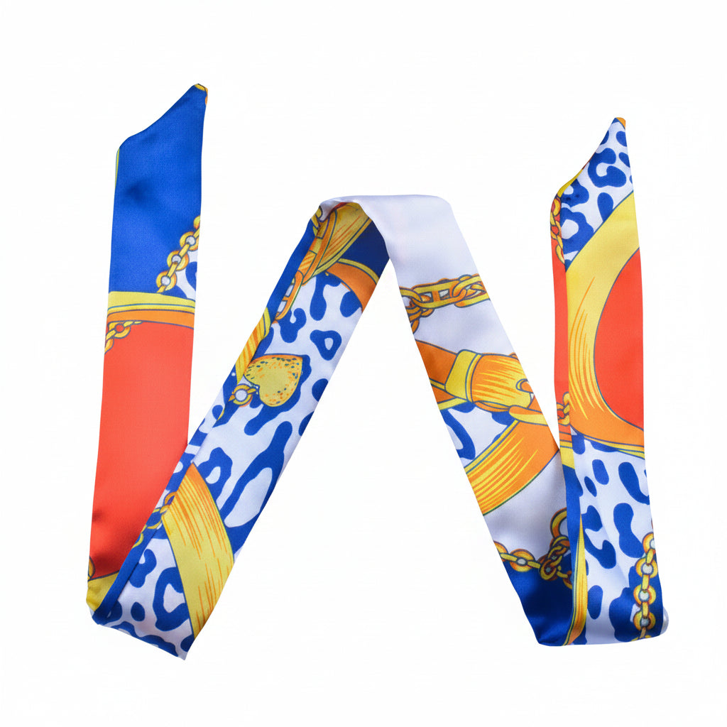 Animal Print Collection Twilly Scarf | Bandeau, Purse Handle Wrap & Bag Accessory