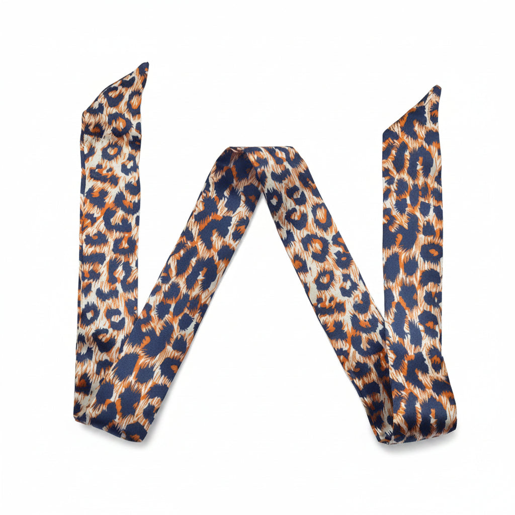 Animal Print Collection Twilly Scarf | Bandeau, Purse Handle Wrap & Bag Accessory