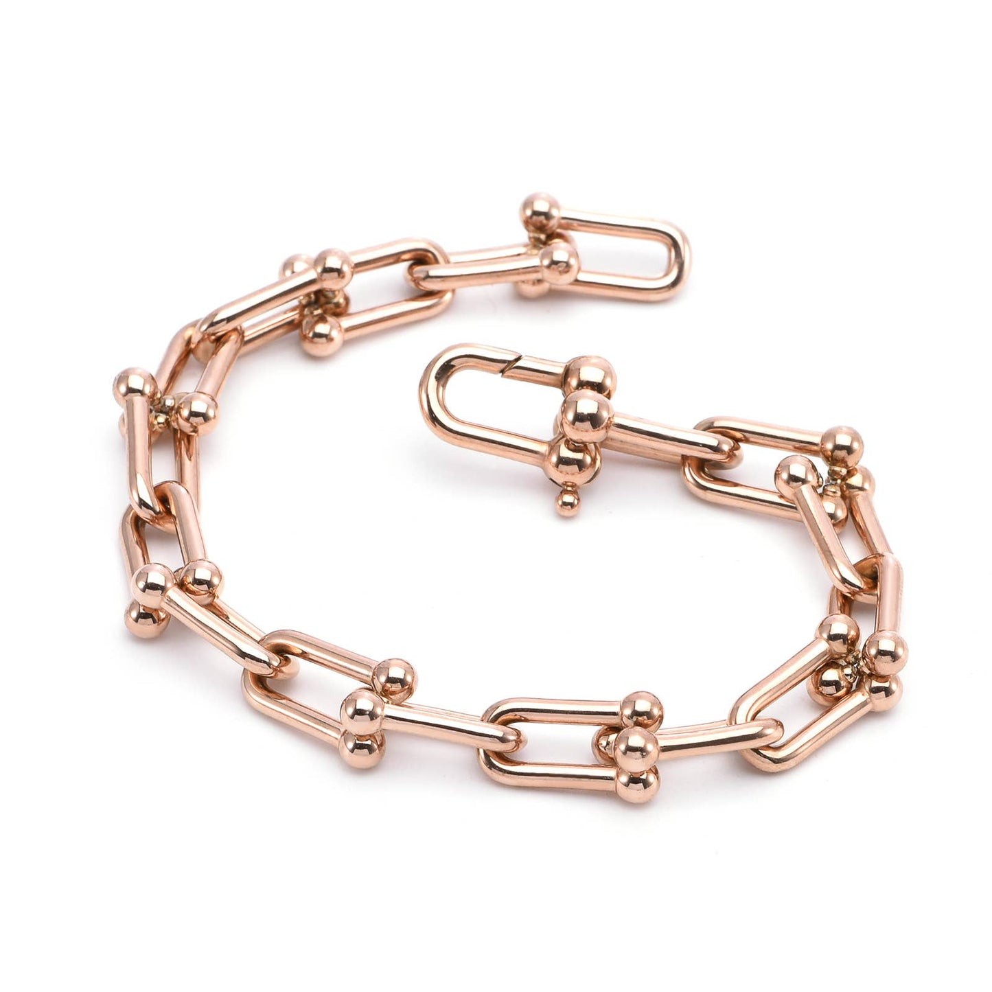 PREMIUM STAINLESS STEEL - BRACELET - HORSESHOE LINK