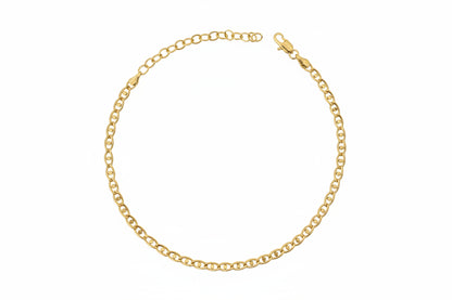 Detailed Mariner Anklet | 18K Gold Filled