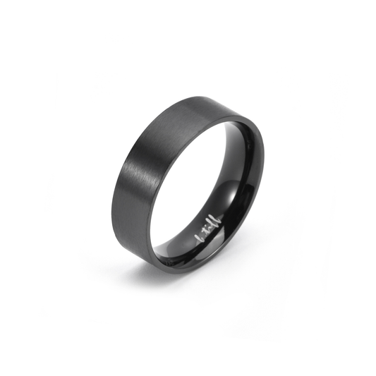 PREMIUM STAINLESS STEEL - RING - PLAIN EVERYDAY 6MM