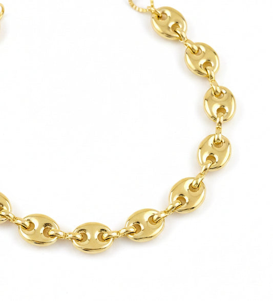 GOLD FILLED - BRACELET - CUTESIE PUFF MARINER