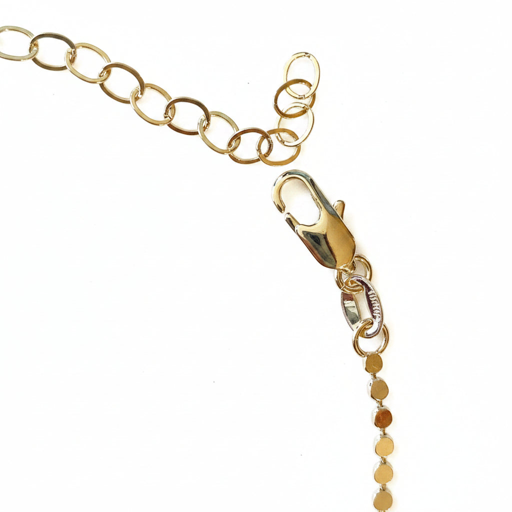 Dots Anklet | 2MM | 18K Gold Filled